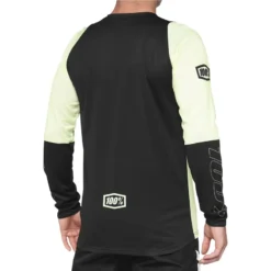 100 Percent R-Core Long Sleeve Jersey - Black/Yellow -Castelli Store 41104 421 2