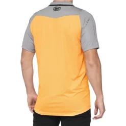 100 Percent Celium Short Sleeve Jersey - Orange/Grey -Castelli Store 41204 424 2