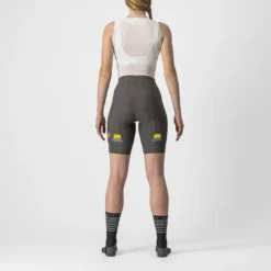 Castelli Prima Women's Shorts - Forest Grey/Sulphur -Castelli Store 452006322p 089 02 1400Wx1400H