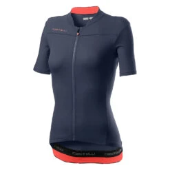 Castelli Anima 3 Womens Short Sleeve Jersey - Light Black/Red -Castelli Store 452006820p 070 01 1400wx1400h
