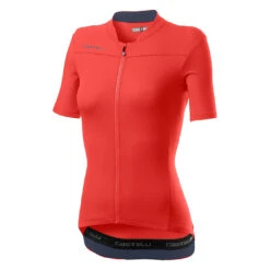 Castelli Anima 3 Womens Short Sleeve Jersey - Light Black/Red -Castelli Store 452006820p 288 01 1400wx1400h