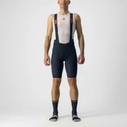 Castelli Premio Black Men's Bib Shorts - Savile Blue -Castelli Store 452100222p 414 01 1400Wx1400H