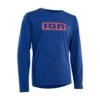 ION Logo DR Long Sleeve Youth MTB Jersey - Cobalt Reef -Castelli Store 47220 5011714 1