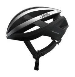 Abus Viantor Road Helmet - Red -Castelli Store 81676 viantor gleamsilver side