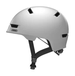 Abus Scraper 3.0 Urban Helmet - White -Castelli Store 81768 scraper3.0 polarmattm side