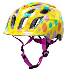 Kali Chakra Child Lighted Kids Helmet - Jungle Gloss Green