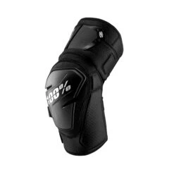 100 Percent Fortis Knee Guards - Grey Heather/Black -Castelli Store 90220 001