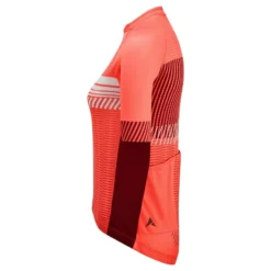 Altura Club Womens Short Sleeve Jersey - Coral/Maroon -Castelli Store AL25WCLBS1 CR3