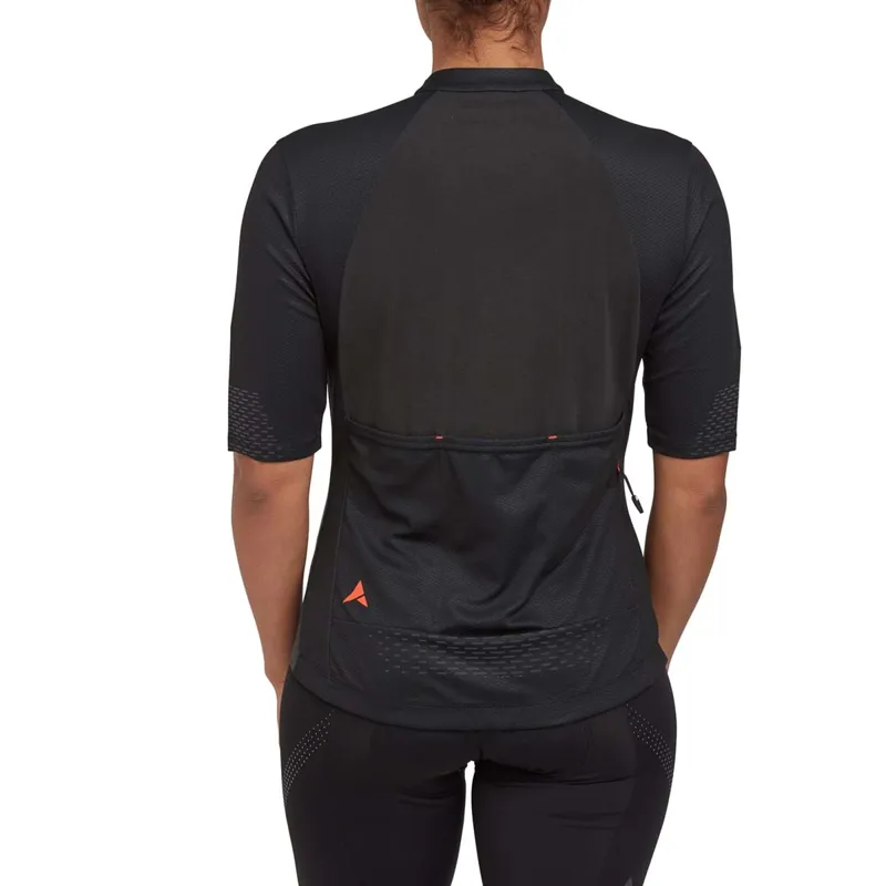 Altura Endurance Womens Short Sleeve Jersey - Charcoal/Orange 4 Altura Endurance Womens Short Sleeve Jersey - Charcoal/Orange - Image 2