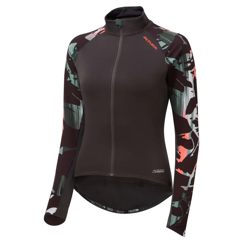 Altura Icon Windproof Women's Long Sleeve Jersey - Black 3 Altura Icon Windproof Women's Long Sleeve Jersey - Black