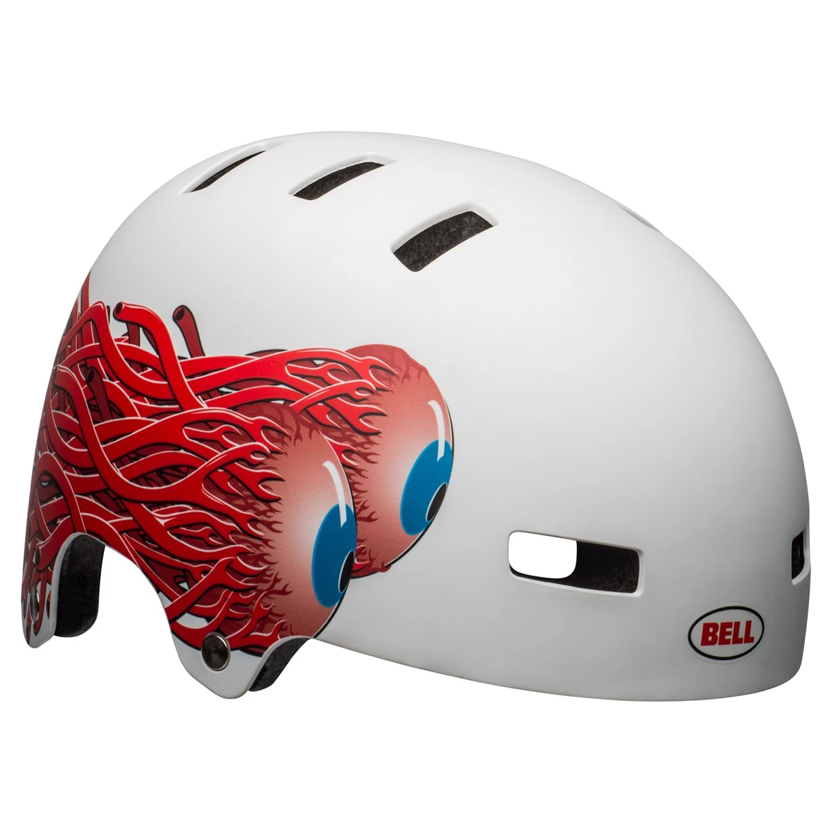 Bell Span Youth BMX/Skate Helmet - Matte Bright Green 10 Bell Span Youth BMX/Skate Helmet - Matte Bright Green - Image 8