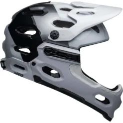 Bell Super 3R MIPS Full Face Helmet - White/Black -Castelli Store BEHSU3RMWHTBLK 5