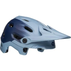 Bell Super DH MIPS Full Face Helmet - Matt Light Blue/Navy -Castelli Store BEHSUDHMATLBLUNAV 3