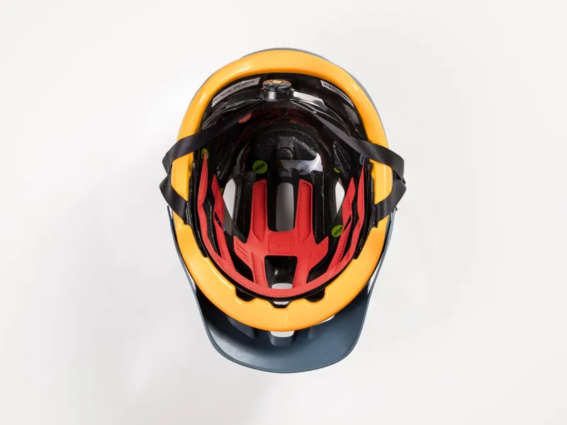Bontrager Quantum Mips MTB Helmet - Battleship Blue/Marigold 4 Bontrager Quantum Mips MTB Helmet - Battleship Blue/Marigold - Image 2