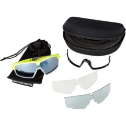 Madison Code Breaker 3 Lens Pack Sunglasses - Gloss Lime Punch 10 Madison Code Breaker 3 Lens Pack Sunglasses - Gloss Lime Punch -Castelli Store CK8204 4