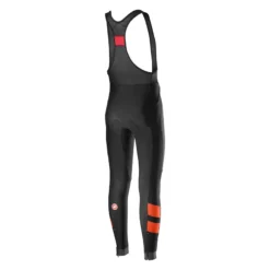Castelli Velocissimo 4 Bibtights - Black/Orange -Castelli Store CS19515BLKORG 2