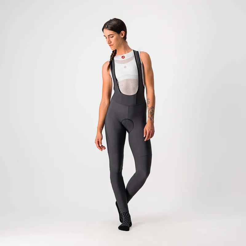 Castelli Velocissima Women's Cycling Bib Tights - Dark Grey 4 Castelli Velocissima Women's Cycling Bib Tights - Dark Grey - Image 2