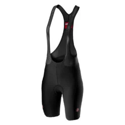 Castelli Velocissima 2 Womens Bibshorts - Black/Red -Castelli Store CS20059BLK