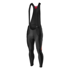 Castelli Sorpasso RoS Bibtights - Black/Fiery Red -Castelli Store CS20522BLKRED
