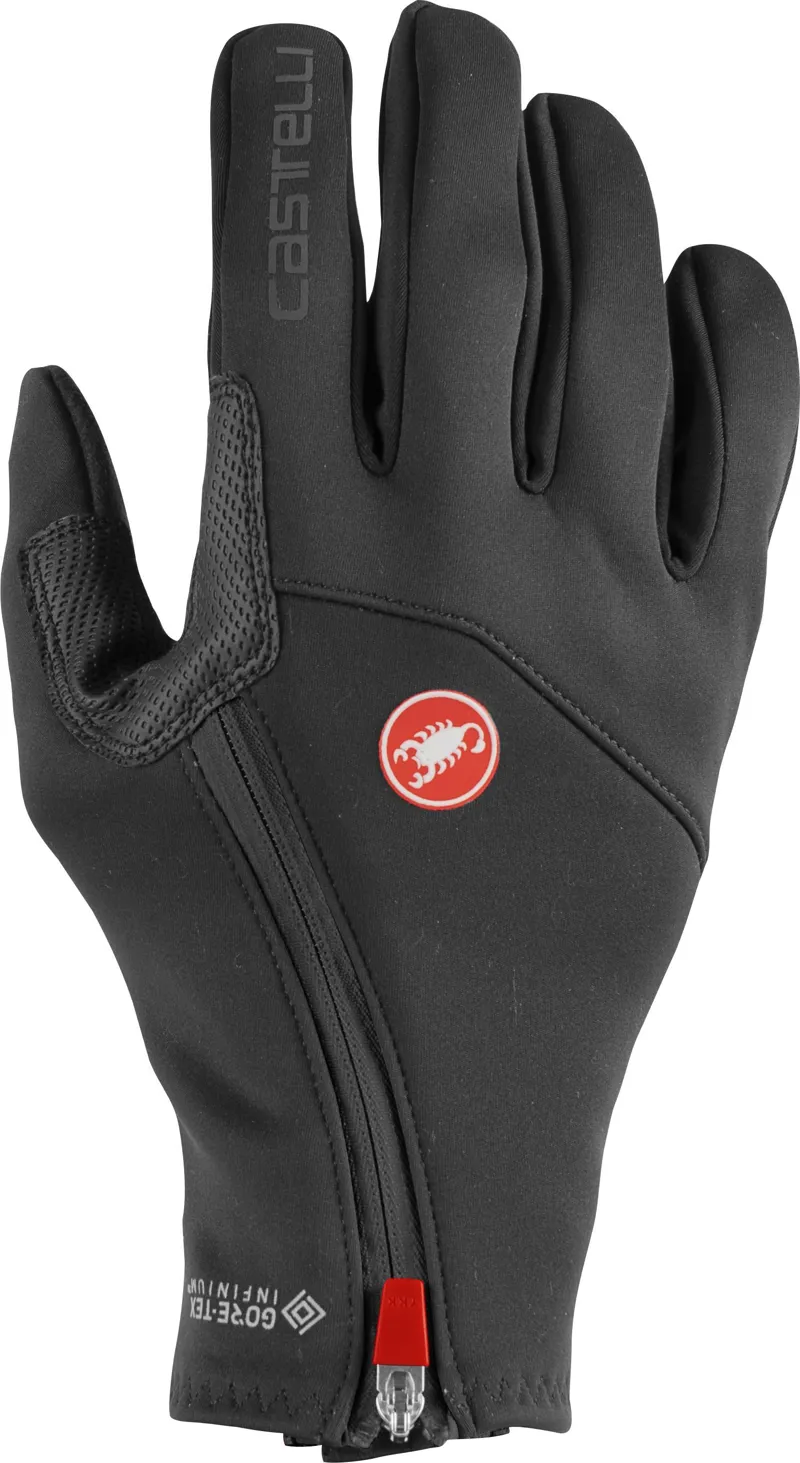 Castelli Mortirolo Men's Long Finger Windproof Gloves - Light Black 5 Castelli Mortirolo Men's Long Finger Windproof Gloves - Light Black - Image 3