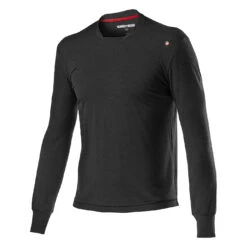 Castelli Merino Long Sleeve Technical T-Shirt - Barbaresco Red