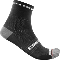Castelli Rosso Corsa Pro 9 Socks - Black -Castelli Store CS21027Black