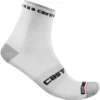 Castelli Rosso Corsa Pro 9 Socks - Black 1 Castelli Rosso Corsa Pro 9 Socks - Black -Castelli Store CS21027White