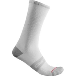 Castelli Superleggera T 18 Men's Socks - Bordeaux -Castelli Store CS21029White