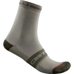 Castelli Superleggera T 12 Men's Socks - White 13 Castelli Superleggera T 12 Men's Socks - White -Castelli Store CS21030Green