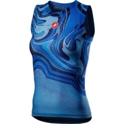 Castelli Pro Mesh Womens Sleeveless Base Layer - Celeste