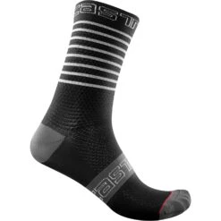 Castelli Superleggera 12 Women's Socks - Brilliant Pink -Castelli Store CS21063Black 1