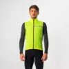 Castelli Squadra Stretch Men's Cycling Vest - Fiery Red/Grey -Castelli Store CS21512YELFluoGray