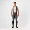 Castelli Velocissimo 5 Men's Cycling Bib Tights - Black/Silver Reflex -Castelli Store CS21517GraySILReflex