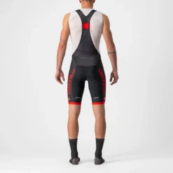 Castelli Competizione Kit Men's Bib Shorts - Black/Red -Castelli Store CS220031231 2
