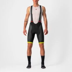 Castelli Competizione Kit Men's Bib Shorts - Black/Silver Grey -Castelli Store CS220033831 1 1