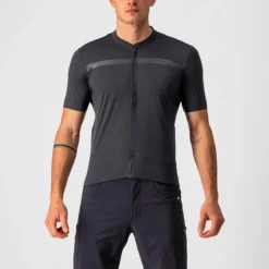 Castelli Unlimited Allroad Men's Short Sleeve Jersey - Dark Grey 11 Castelli Unlimited Allroad Men's Short Sleeve Jersey - Dark Grey -Castelli Store CS220060301 1