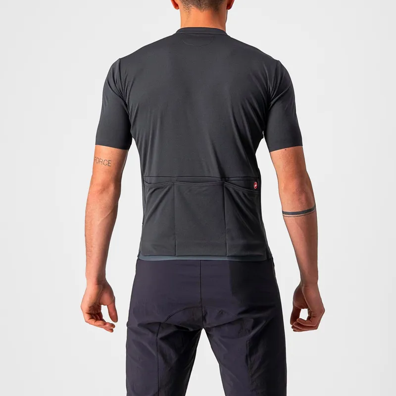 Castelli Unlimited Allroad Men's Short Sleeve Jersey - Dark Grey 6 Castelli Unlimited Allroad Men's Short Sleeve Jersey - Dark Grey - Image 4