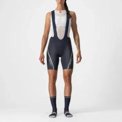 Castelli Velocissima 3 Women's Bib Shorts - Savile Blue/Silver 9 Castelli Velocissima 3 Women's Bib Shorts - Savile Blue/Silver -Castelli Store CS220504141 1