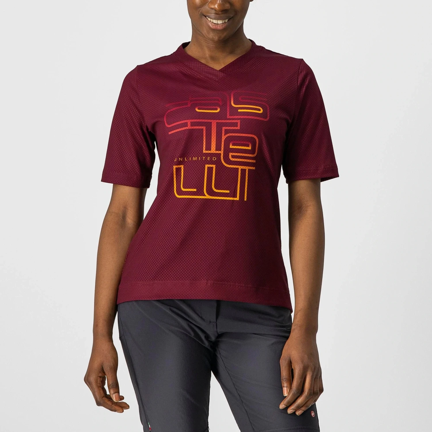 Castelli Trail Tech Women's Technical T-Shirt - Dark Grey 6 Castelli Trail Tech Women's Technical T-Shirt - Dark Grey - Image 4