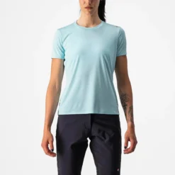 Castelli Tech 2 Women's Technical T-Shirt - Light Acqua