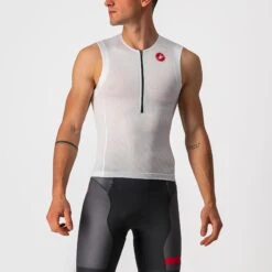 Castelli Free Tri 2 Sleeveless Men's Top - Black 8 Castelli Free Tri 2 Sleeveless Men's Top - Black -Castelli Store CS220911011 1