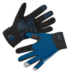 Endura Strike Waterproof Long Finger Gloves - Black