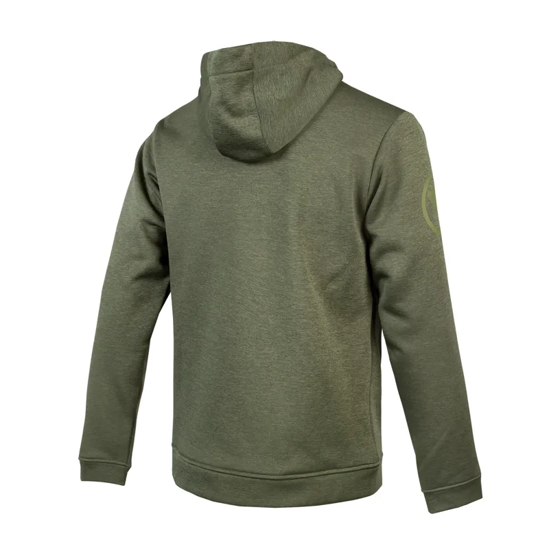 Endura Hummvee Men's Hoodie - Olive Green 6 Endura Hummvee Men's Hoodie - Olive Green - Image 4