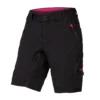 Endura Hummvee II Women's Baggy Shorts - Black 2 Endura Hummvee II Women's Baggy Shorts - Black -Castelli Store E6106BK lg