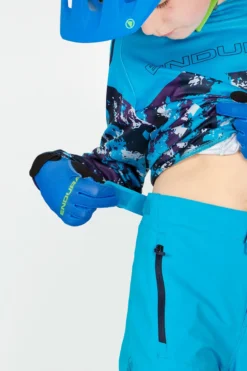 Endura MT500JR Burner Kids Pants - Electric Blue -Castelli Store E7147BEElectricBLU 4