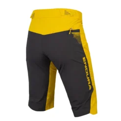 Endura SingleTrack Lite Men's Baggy Shorts - Saffron -Castelli Store E8103YS back lg