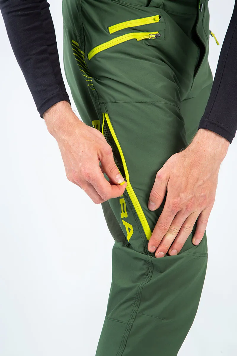 Endura SingleTrack II Men's Trail Trousers - Forest Green 8 Endura SingleTrack II Men's Trail Trousers - Forest Green - Image 6
