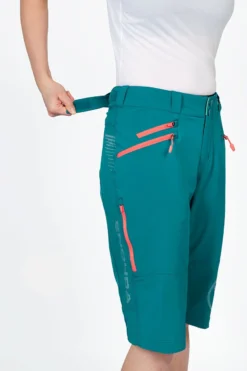 Endura SingleTrack II Women's Baggy Shorts - Spruce Green -Castelli Store E8116GSSpruceGRN 4