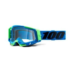 100 Racecraft 2 MTB Goggles - Blue/Clear Lens -Castelli Store HP 50121 101 12