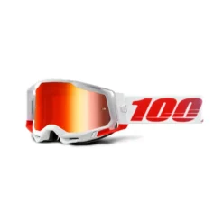 100 Racecraft 2 MTB Goggles - St-Kith/Red Mirror Lens -Castelli Store HP 50121 251 14
